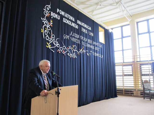 POWIATOWA INAUGURACJA ROKU SZKOLNEGO 2015/2016